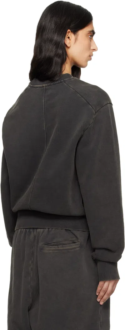 Entire Studios Pod Crewneck Pullover In Black