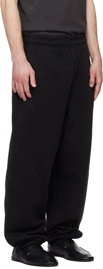 Entire Studios Black Standard Sweatpants In Black