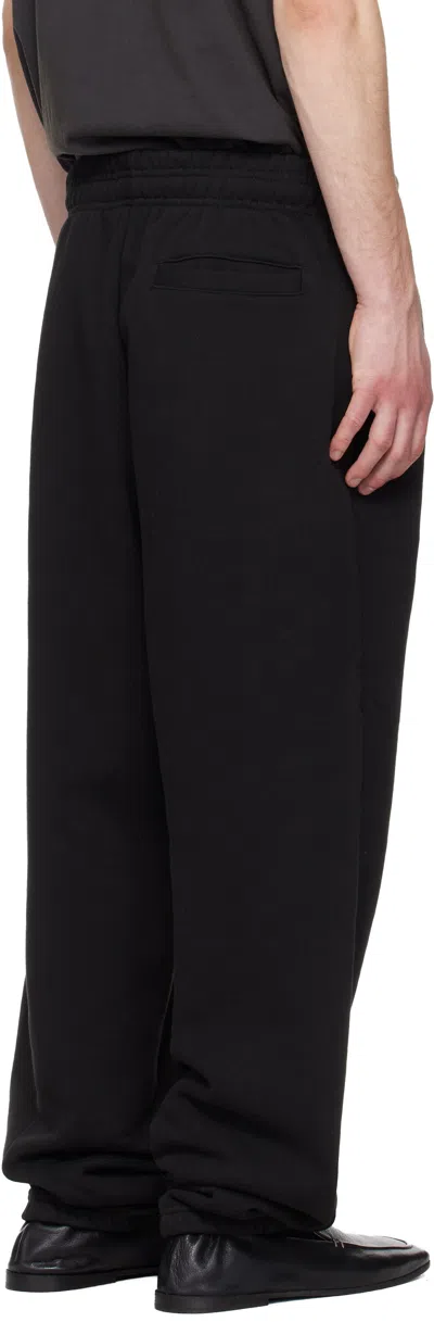 Entire Studios Black Standard Sweatpants In Black