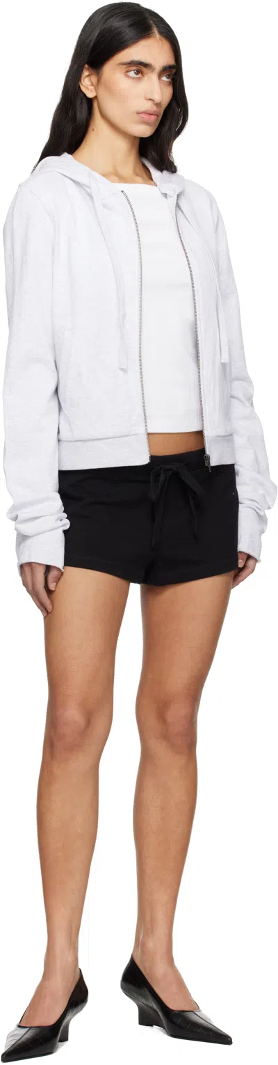 Entire Studios Black Lightweight Micro Shorts In Black