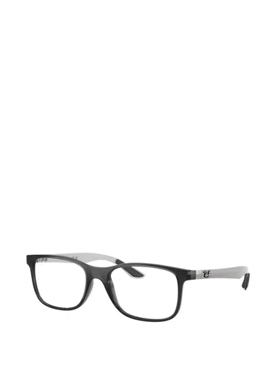 Ray Ban Square-frame Glasses In Black