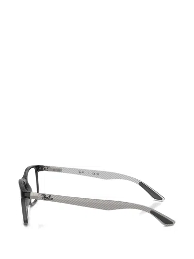 Ray Ban Square-frame Glasses In Black
