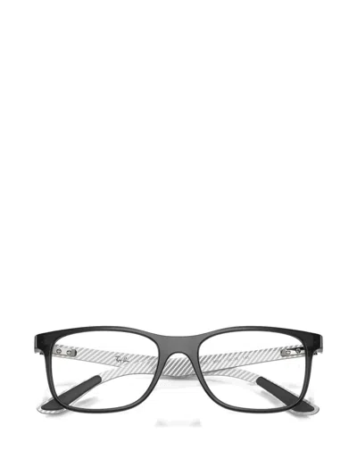 Ray Ban Square-frame Glasses In Black