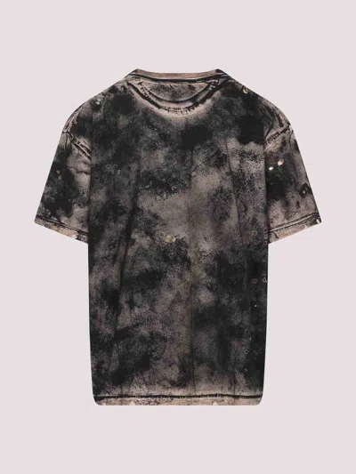Acne Studios Graphic T-shirt In Brown