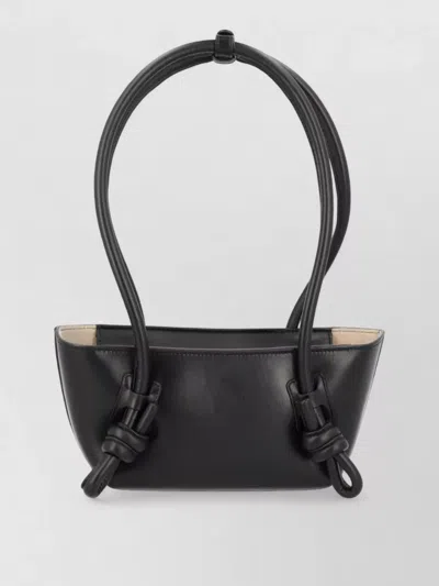 Hereu Mini Fleca Rectangular Shoulder Bag Knotted Handles