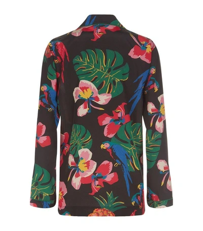 Shop Valentino Tropical Pyjama Shirt