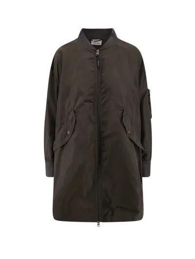 Aspesi Bombo Nylon Jacket In Black