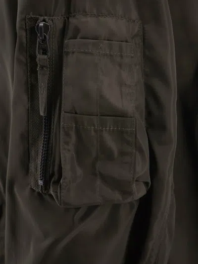 Aspesi Bombo Nylon Jacket In Black