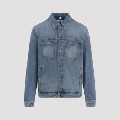 Off-white Jackets Blue In Blue
