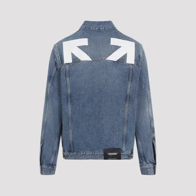 Off-white Jackets Blue In Blue