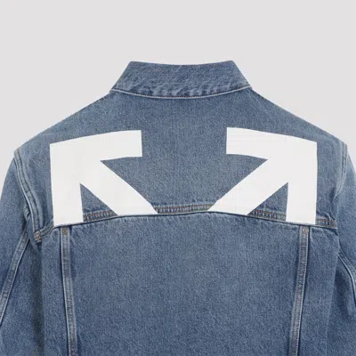 Off-white Jackets Blue In Blue