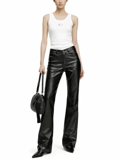Diesel Pants P-lain In Black