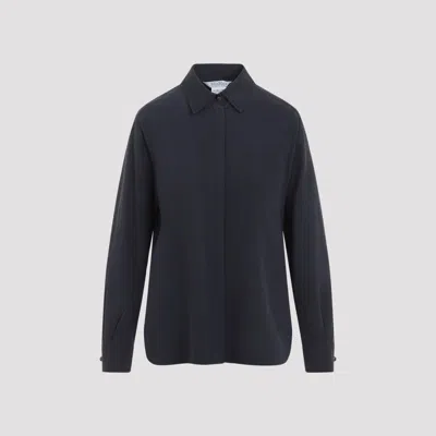 Max Mara Shirts Black In Black