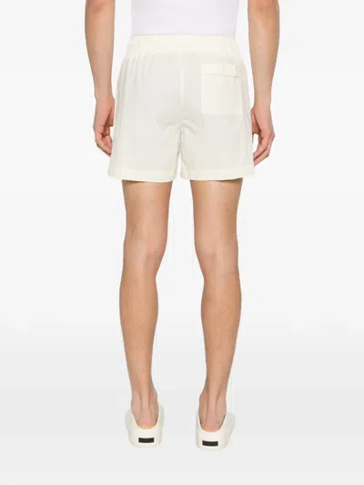 Entire Studios Drawstring Elasticated Shorts In White