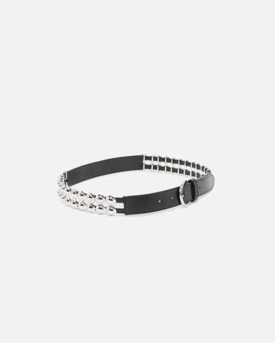 Pinko Studded Belt In Black