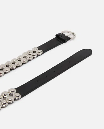 Pinko Studded Belt In Black