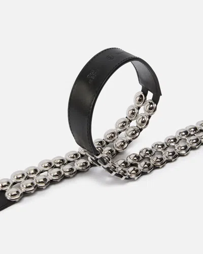 Pinko Studded Belt In Black