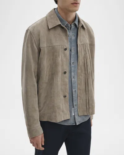 Rag & Bone Polo-collar Jacket In Brown