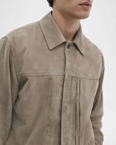 Rag & Bone Polo-collar Jacket In Brown
