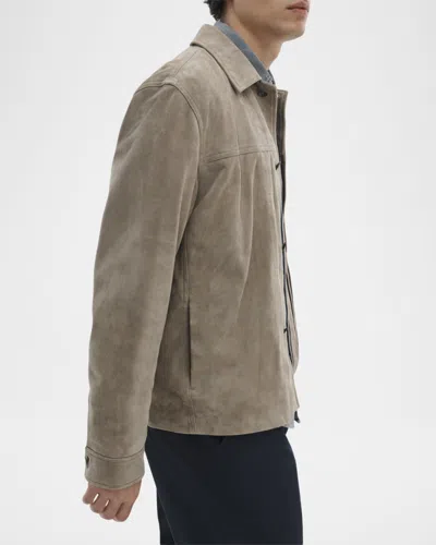 Rag & Bone Polo-collar Jacket In Brown