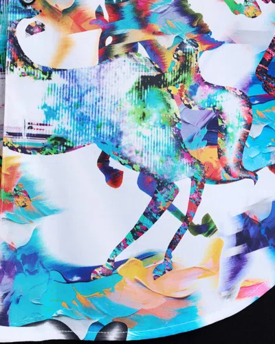 Robert Graham Mane Event Stretch Cotton Button-up Shirt In Multi