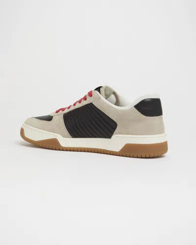 Valentino Garavani Sneakers Contrasting Panels Perforated Detailing Rubber Sole In Multi