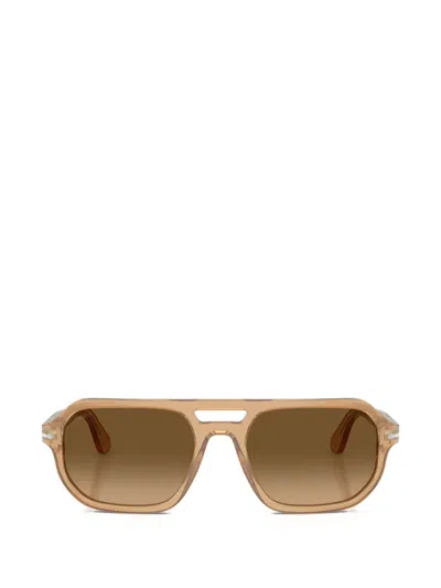 Persol Unisex Sunglasses Po3393s In Gold