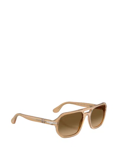 Persol Unisex Sunglasses Po3393s In Gold