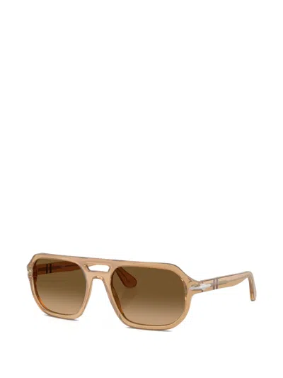 Persol Unisex Sunglasses Po3393s In Gold