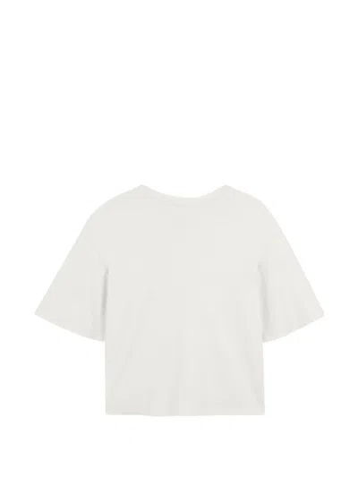 Chloé Embroidered T-shirt In White