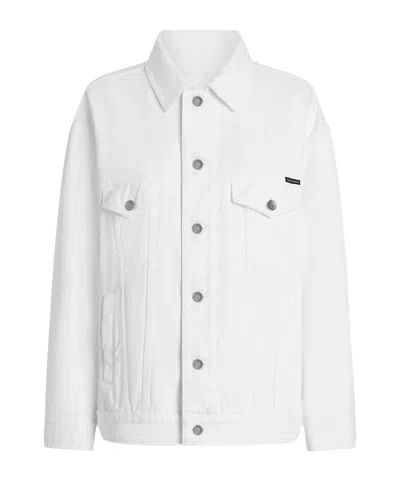 Dolce & Gabbana Denim Jacket In White