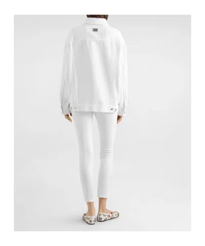 Dolce & Gabbana Denim Jacket In White
