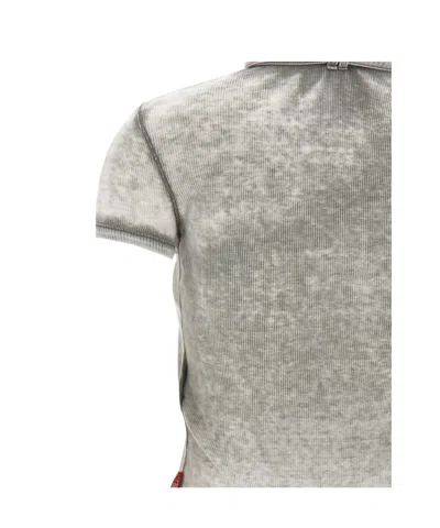 Diesel T-shirt Woman Color Grey In Gray