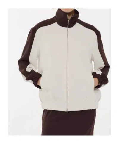 P.a.r.o.s.h Cady Sweatshirt In White