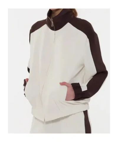 P.a.r.o.s.h Cady Sweatshirt In White