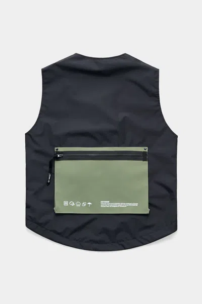 Stutterheim Bro Vest In Black