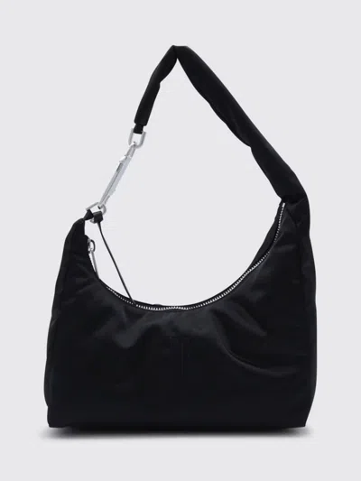 Rick Owens Gemini Shoulder Bag Adjustable Strap Hardware In Black