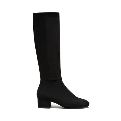 Silent D Carolyn Boot In Black In Black