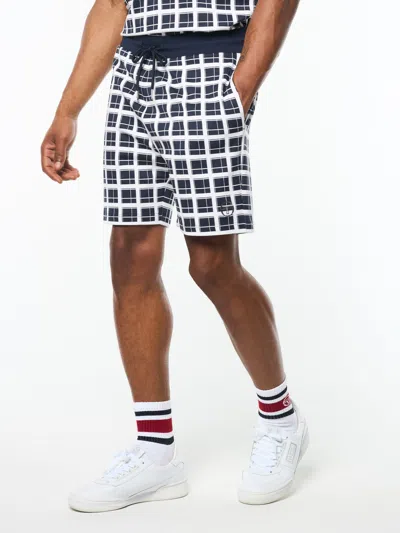 Sergio Tacchini Damarindo Check Short In Multi