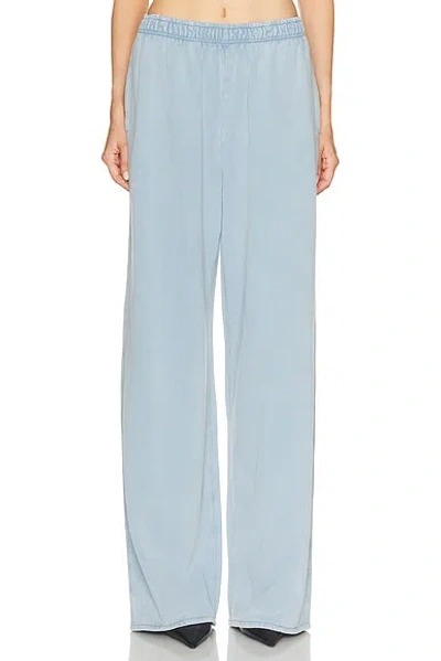 Acne Studios Washed Sweatpants In Blue