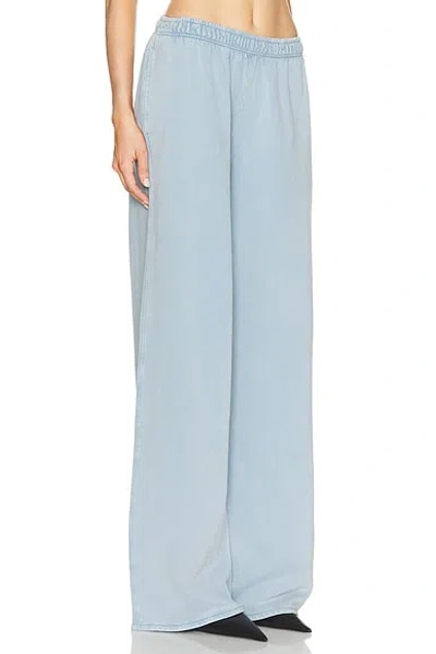 Acne Studios Washed Sweatpants In Blue