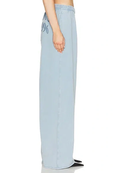 Acne Studios Washed Sweatpants In Blue