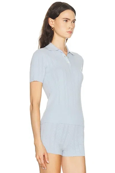 Amiya Mina Polo Top In Multi