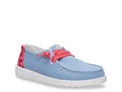 Hey Dude Wendy Americana Paisley Slipon In Multi