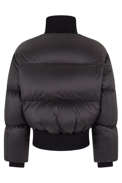 Celine Down Jacket In Nylon In Black