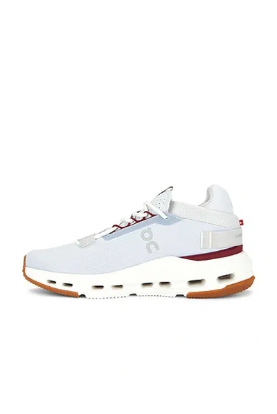 On Cloudnova 2 Low-top Sneakers In White