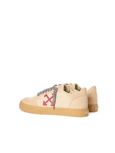 Off-white Vulcanized Low Suede Sneakers In Multi