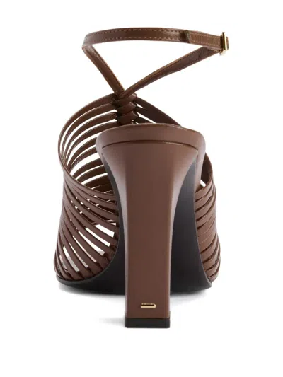 Giuseppe Zanotti Jane Sandalen Mit Eckiger Kappe In Brown