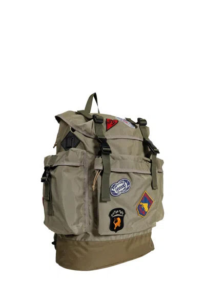 Human Made Multi Patch Backpack In Green