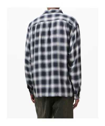 Our Legacy Every Shirt Reno Cowboy Relaxedfit Checked Viscose Shirt In Black